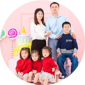 三胞胎妈妈珊珊