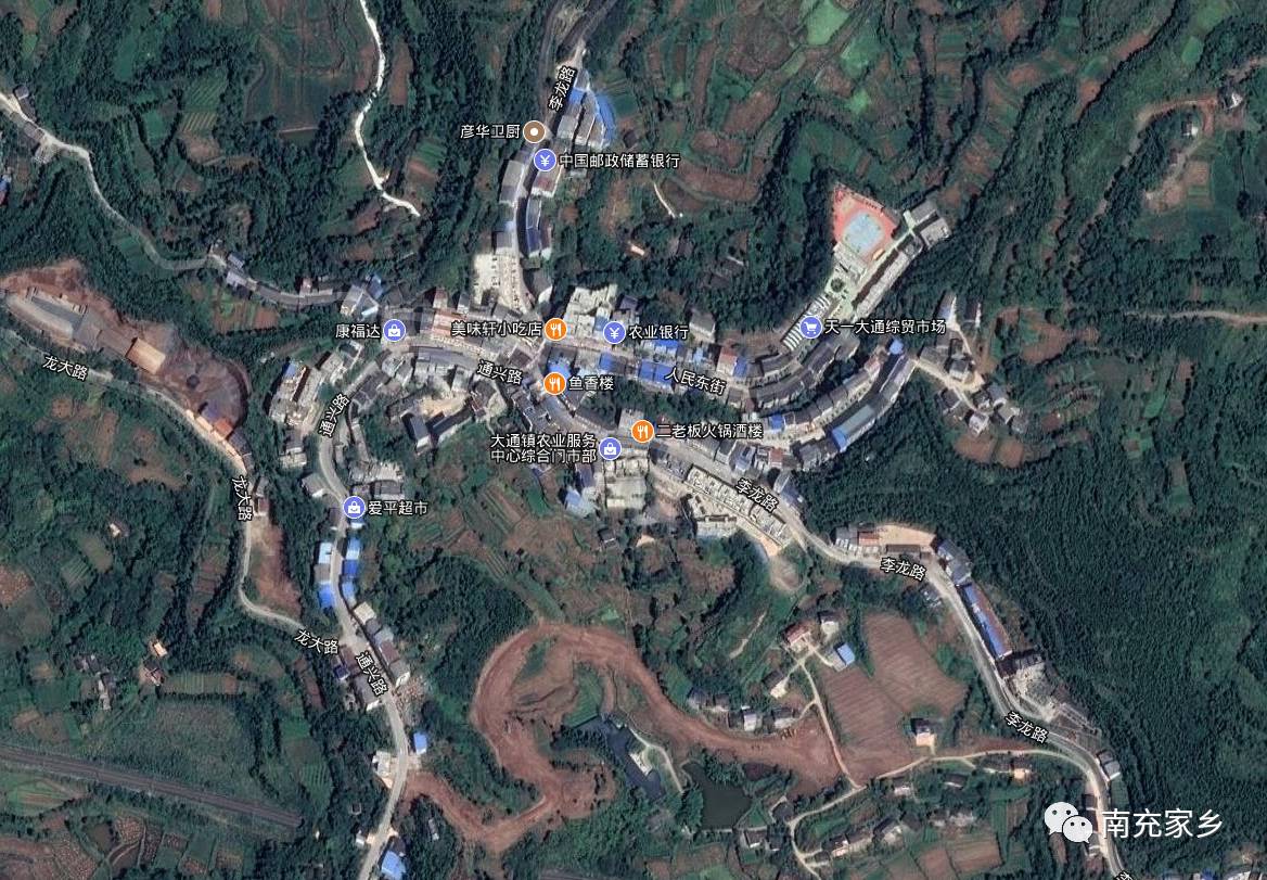 价格优势 走遍南充之嘉陵(15):明清古场兴大通,霞光万丈照梓潼 大通镇