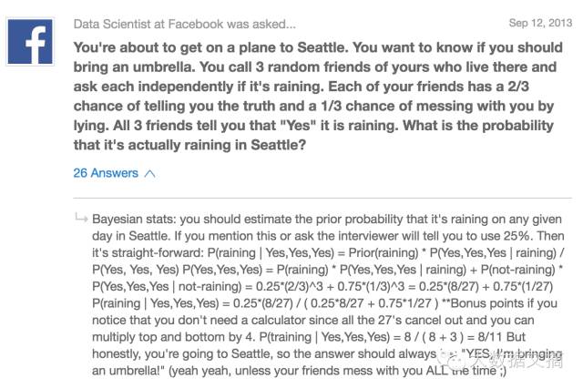 福利 | 分析554条数据科学面试问题，给你靠谱求职攻略