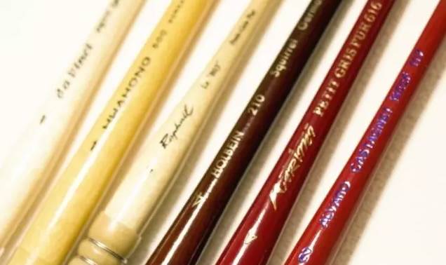 全球顶级松鼠毛水彩笔对比测评细解