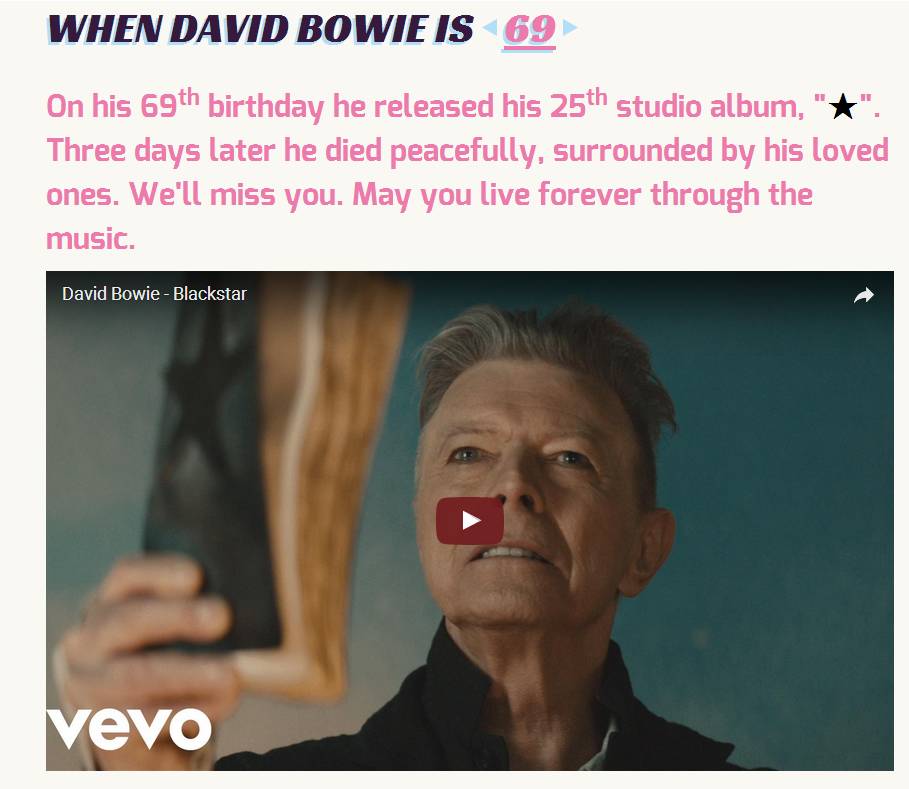 当很多摇滚巨星自杀,david bowie却躲过了