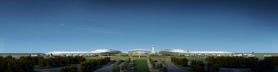 成都天府国际机场：西部地区标志性建筑与交