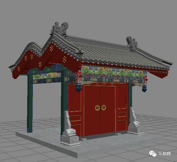 垂花门是四合院住宅的二门.