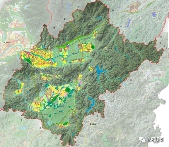 东阳高铁新城都规划了什么? 详细解答来啦!(内含大波规划图)