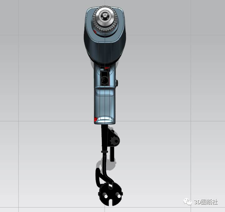 UG NX模型免費下載:手電鉆模型的圖3