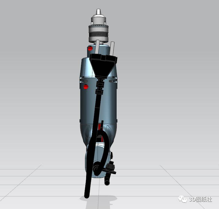 UG NX模型免費下載:手電鉆模型的圖4