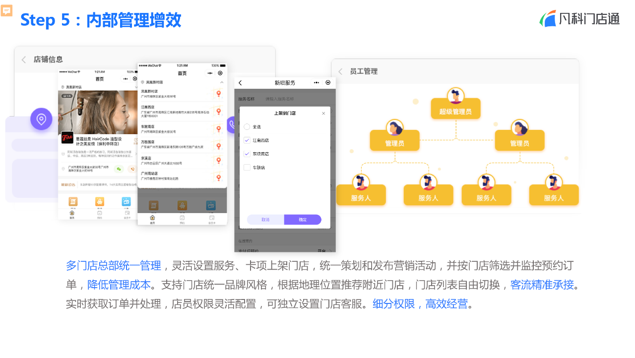凡科 | 家政门店服务小程序
