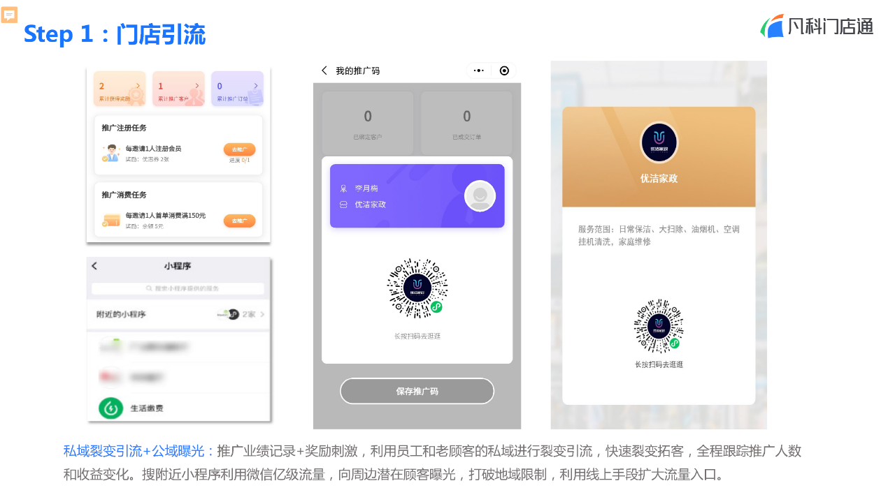 凡科 | 家政门店服务小程序