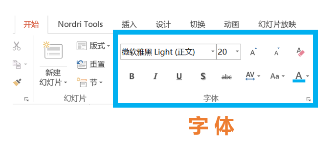 ppt怎么嵌入字体