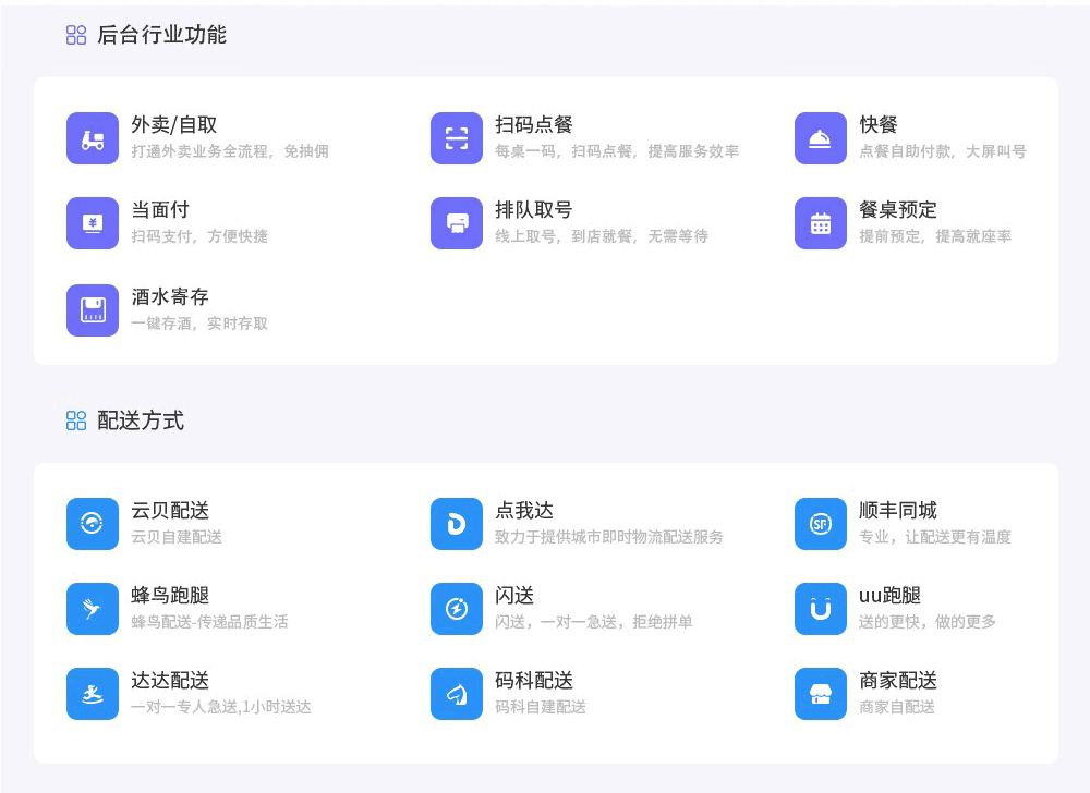 百客快餐智能小程序