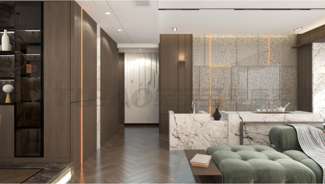 兔宝宝橱柜 简奢质感后现代风效果图_3