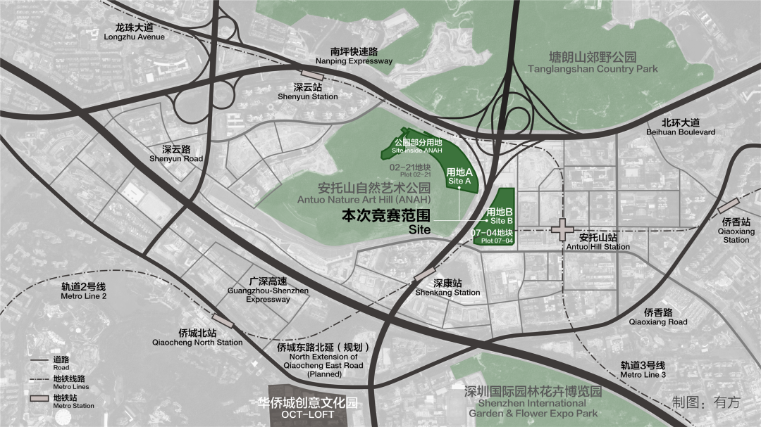 预公告深圳安托山博物馆群城市设计及建筑概念设计国际竞赛即将启动