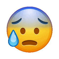 😰 冷汗 Emoji图片下载: 高清大图、动画图像和矢量图形 | EmojiAll