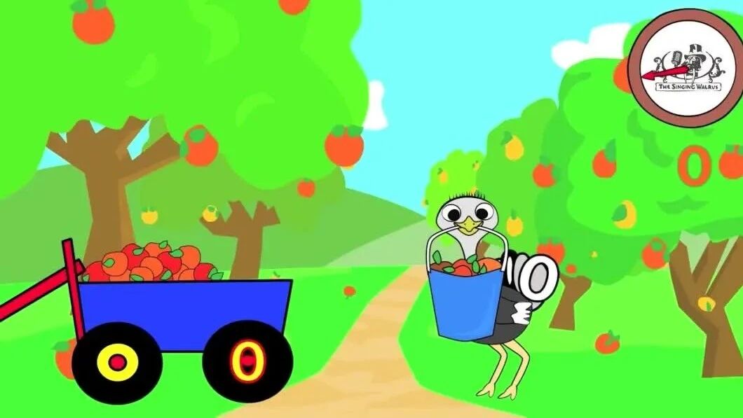 找字母游戏（共26个视频）⭐超燃英语儿歌，朗朗上口魔性洗脑：The Singing Walrus（含视频+音频+练习）-4