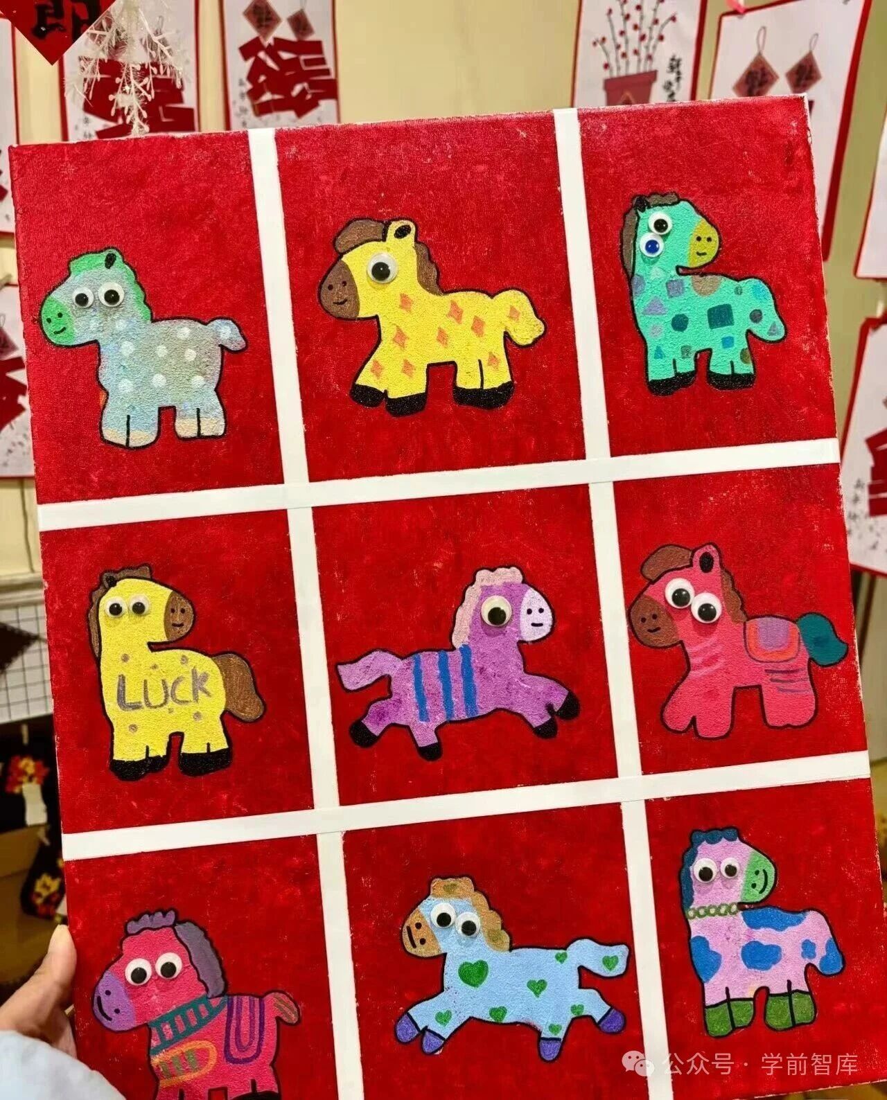 超有创意的26年马年元旦幼儿园环创！每个都很惊艳！收藏起来！-幼师课件网第14张图片