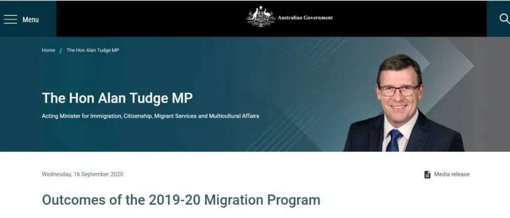 澳洲公布2019-2020财年各类移民数据新鲜出炉！