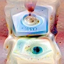 工具改进后，同一深层神经元呈现更清晰