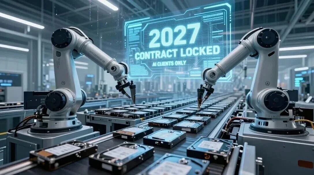 2026年的硬盘已经被 AI 抢空！普通用户成了被嫌弃的“5%”
