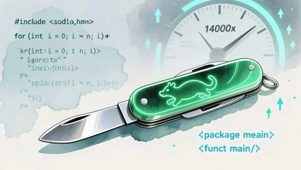 纯 Go 移植 Tree-sitter，性能暴涨 14000 倍？C 语言的统治被打破了