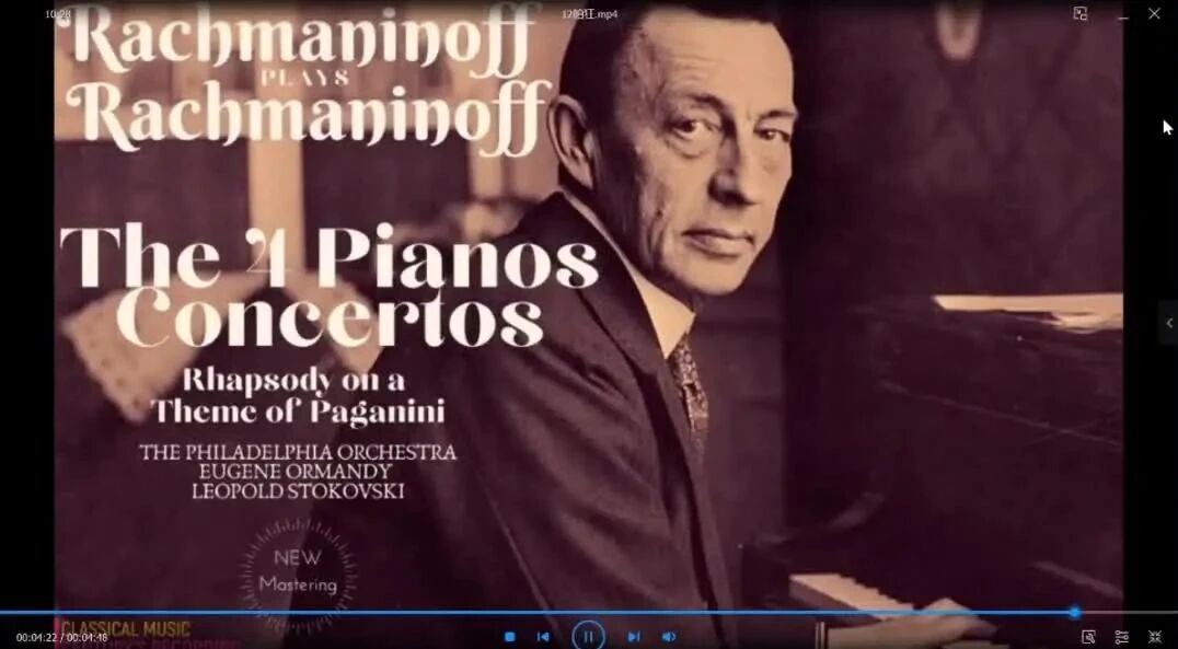 【直播全程】“秋帆乐话，如是我闻” Vol.183 | 身为钢琴家—— 拉赫玛尼诺夫80年祭之钢琴录音遗产篇-2