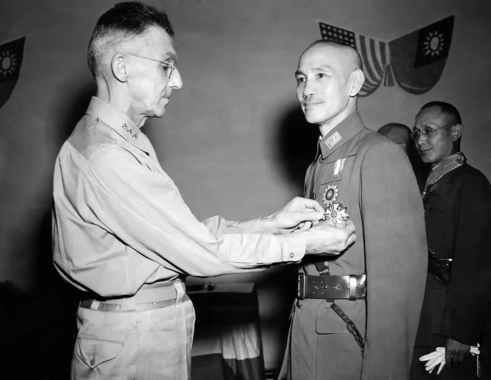 Lt. General Joseph W. Stillwell Gives General Chiang Kai-Shek The ...