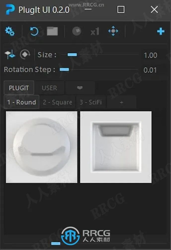 PlugIt硬表面建模Maya脚本V3.0.5版 PlugIt硬表面建模Maya脚本V3.0.5版