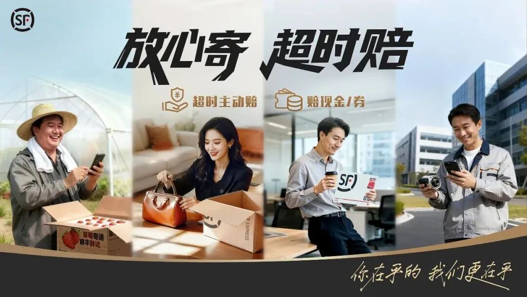 顺丰推出“超时赔付”服务:成本由公司承担,快递员无需承担