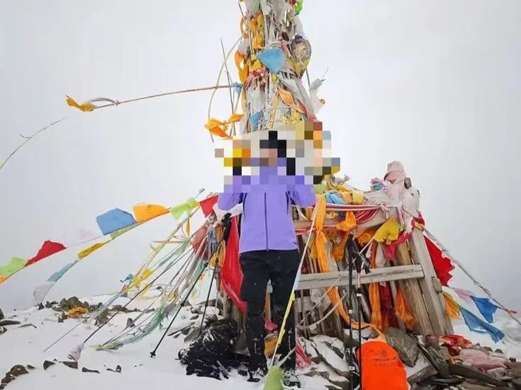 3名登山者在青海玉珠峰南坡失联已超24小时 朋友发帖求助寻人