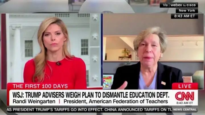 AFT President Randi Weingarten sounds alarm about legality of Trump eliminating Education Department