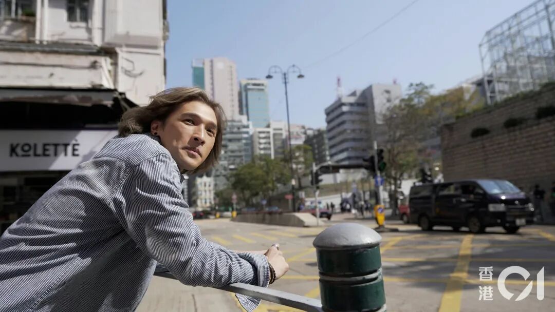 黃又南透露與徐天佑約五年沒有聯絡。（潘樂文　攝）