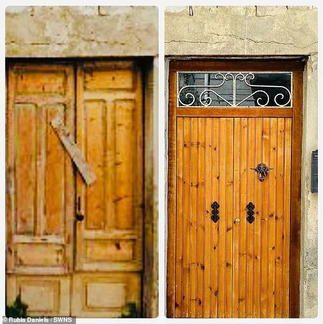 Rubia has massively transformed the homes she bought