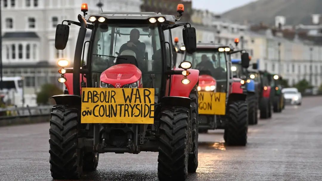 Farmers' protest heads to Westminster as inheritance tax anger grows - BBC  News