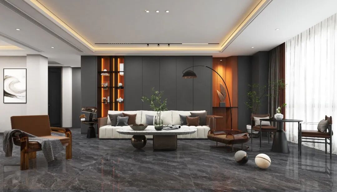 卡米亚陶瓷系列产品图片 轻奢风装修效果图_4