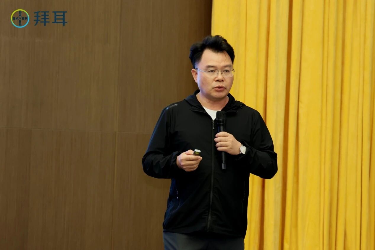 拜耳作物科学南区首席农艺师黄茂邦