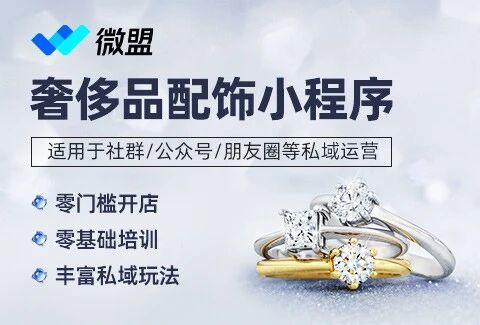 微盟奢侈品配饰电商小程序