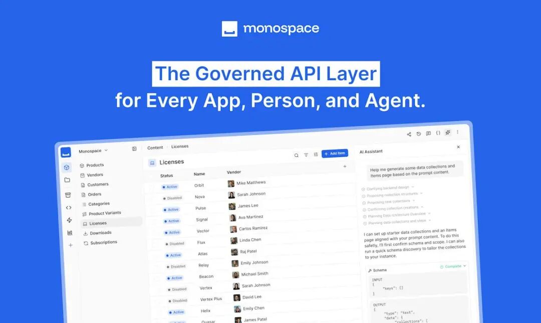 Monospace（Directus 出品）