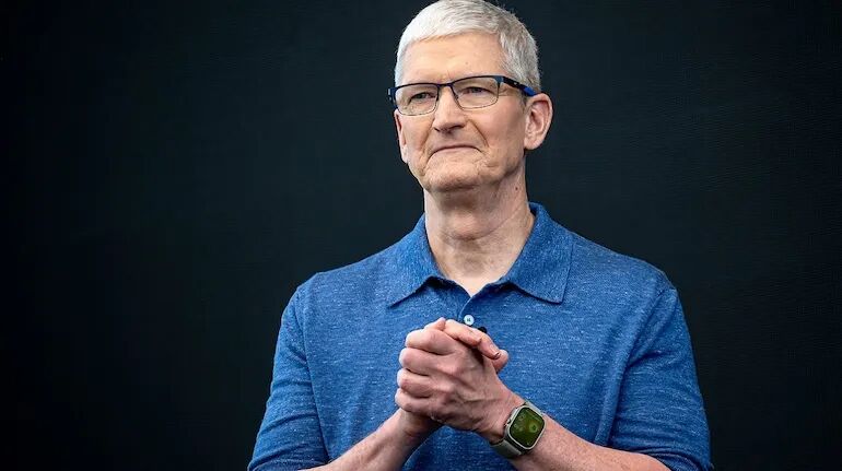 AI is ours to grab, we can't be left behind', Tim Cook tells Apple  employees in a rare all-hands meeting