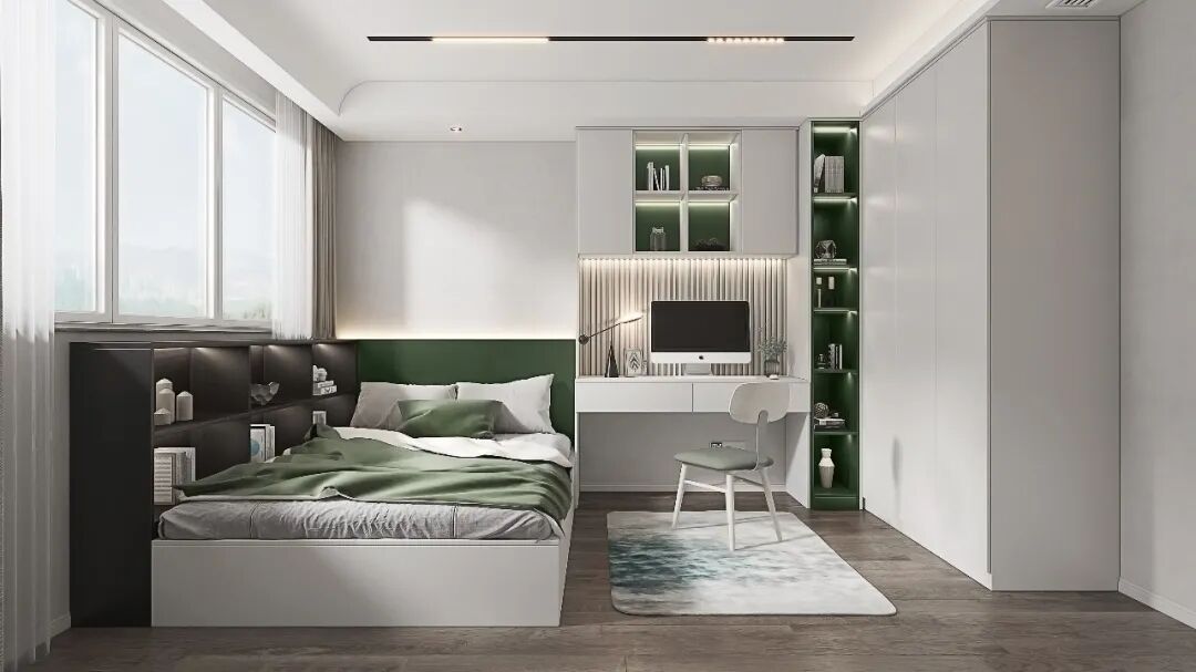 全屋案例丨93㎡极简二居，强迫症看了都说香！_14