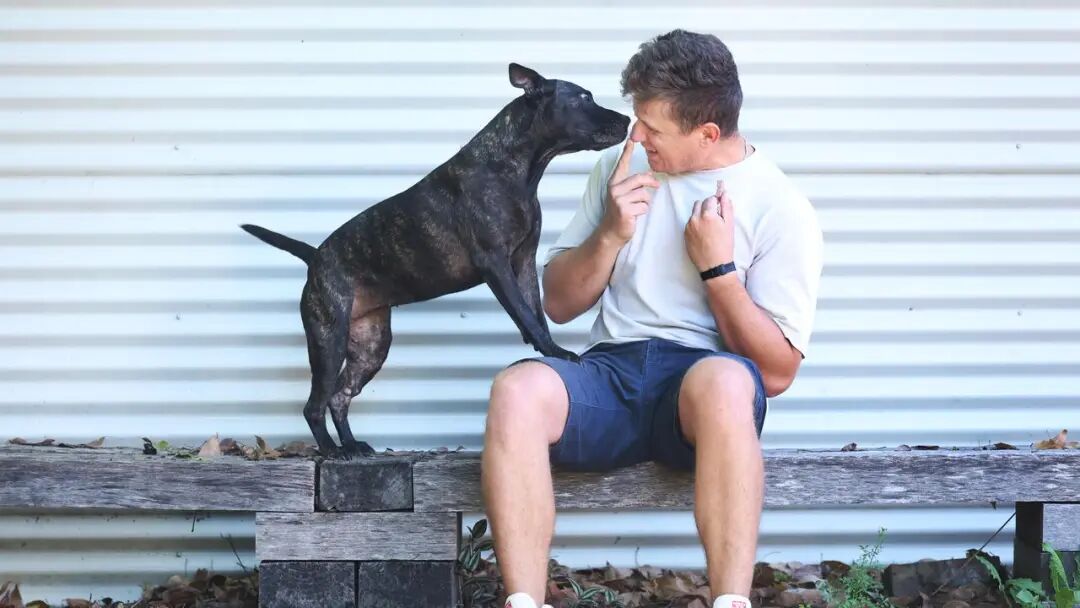 Mr Conyngham says Rosie’s treatment has improved her quality of life. Picture: John Feder