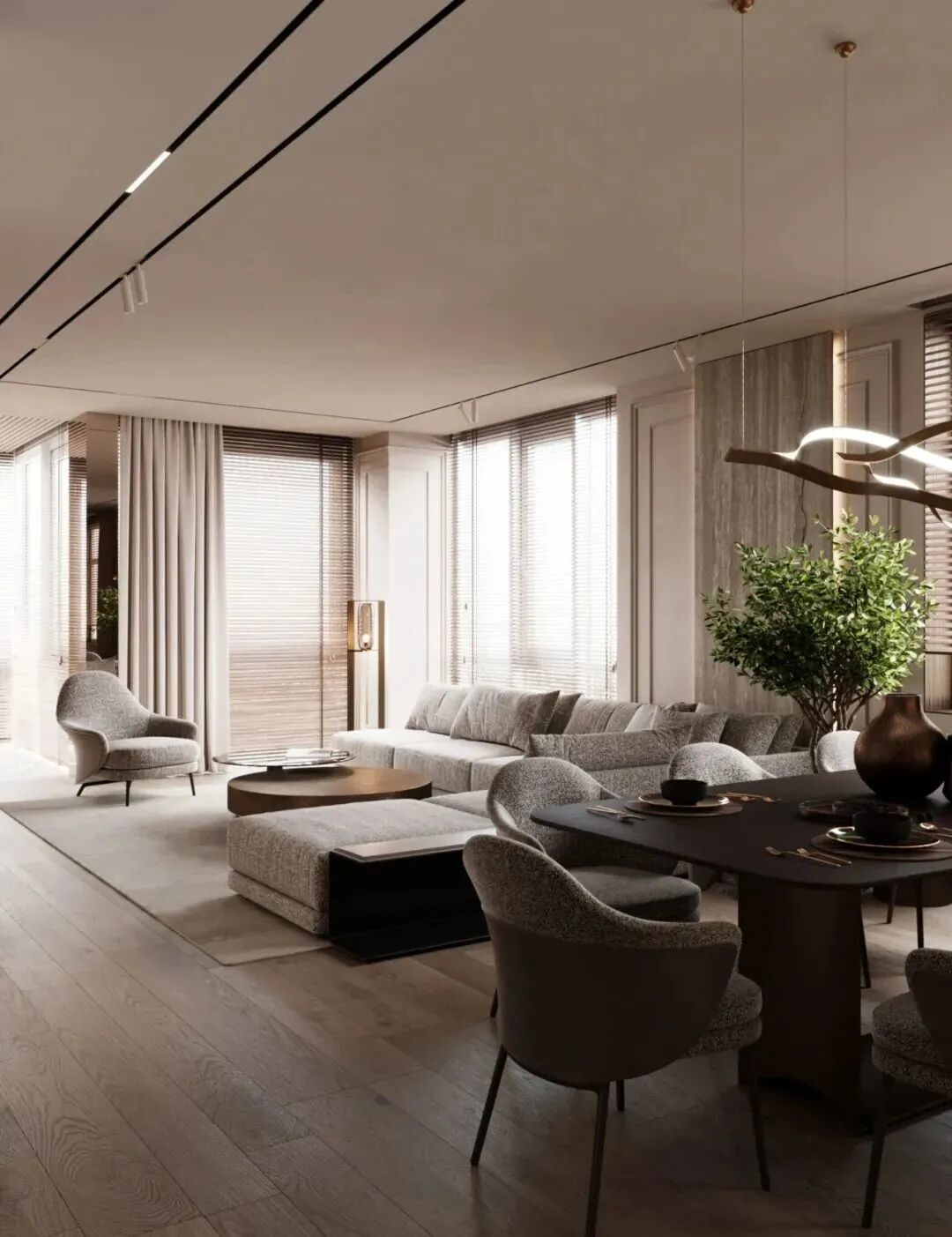 极简主义家居设计  溢出的现代美学_4