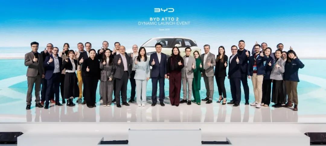 BYD launches ATTO 2 all-electric compact SUV in Europe