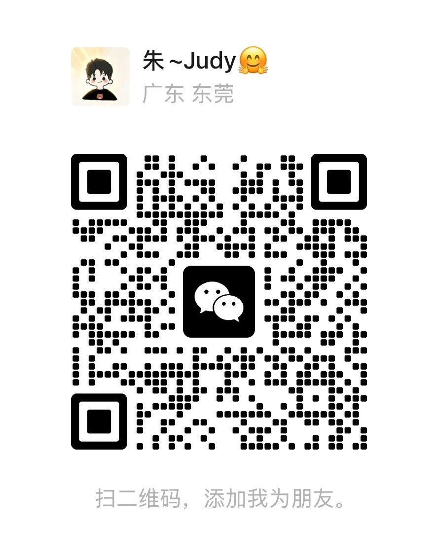 Judy微信二维码