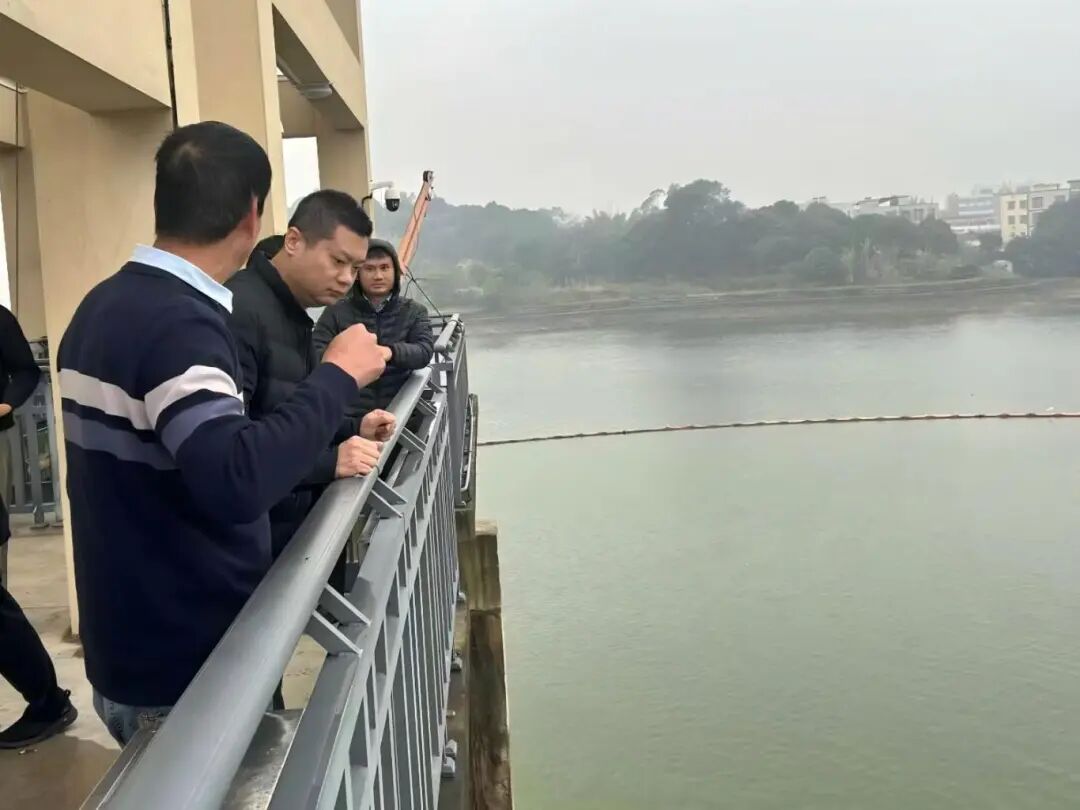 省厅水处现场督导鹤地水库水华防控工作.jpg