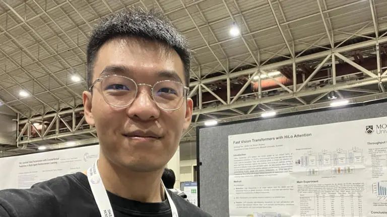 Zizheng Pan studied in Australia before joining Chinese AI company DeepSeek.  (Supplied: Zizheng Pan/X)