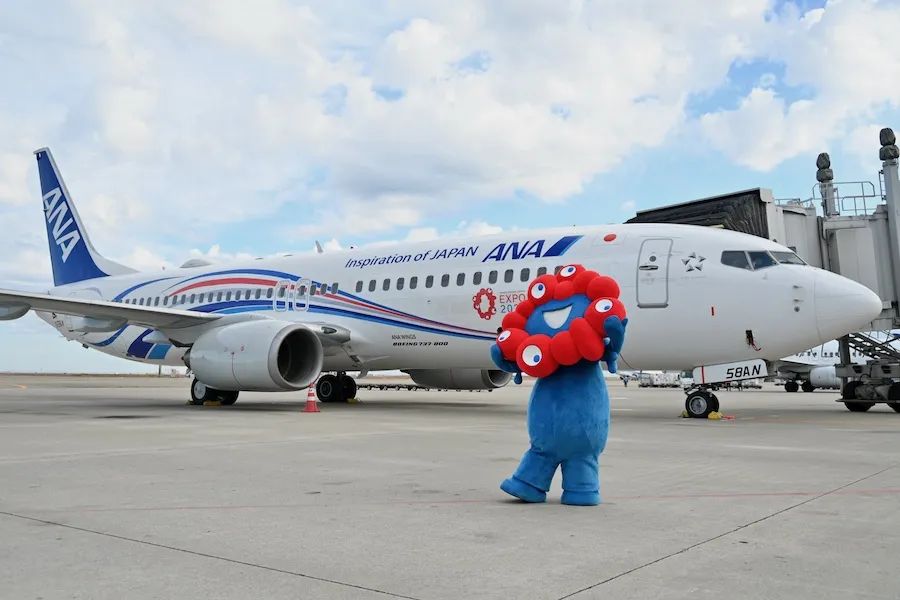 ANA Launches 'EXPO 2025 ANA JET' in Celebration of the Expo, offering  'Aquafresh' to Passengers on Inaugural Flight - TRAICY Global