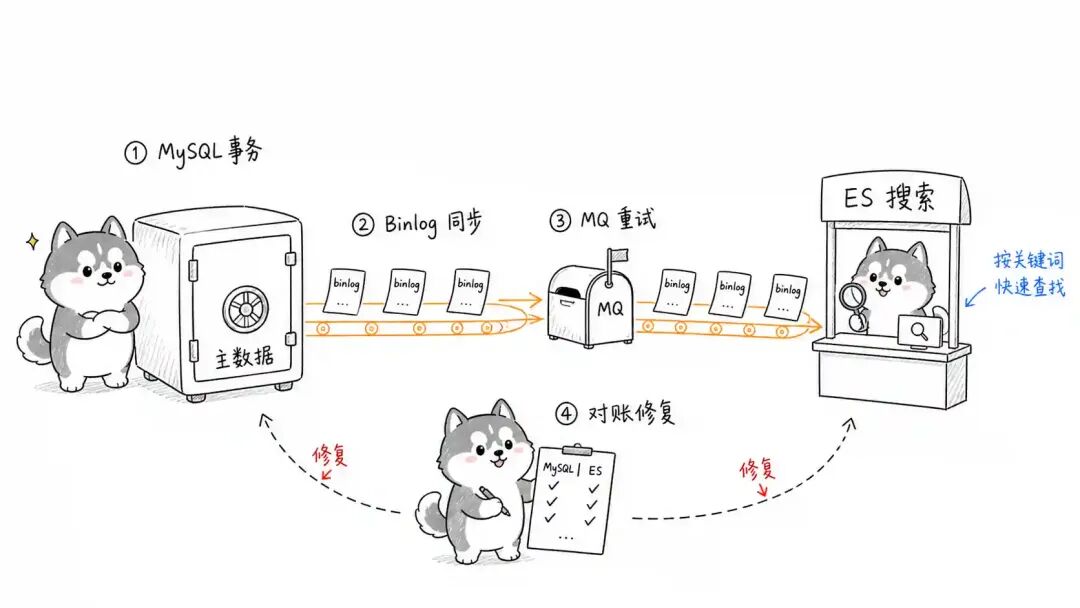 MySQL ES 最终一致
