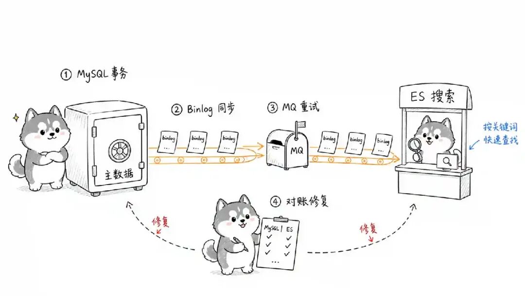 MySQL ES 最终一致
