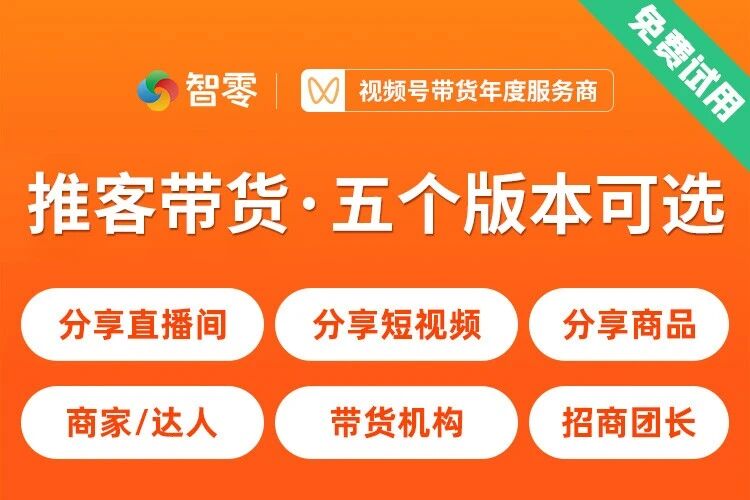 智零·推客带货·五个版本