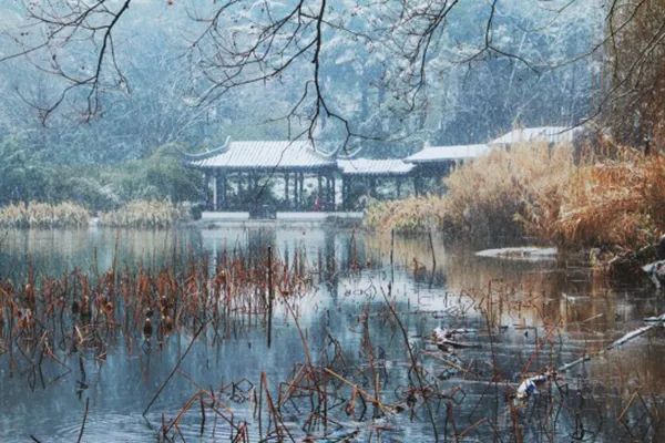 南京十大赏雪胜地排行榜梅花山在榜第五已有百余年历史