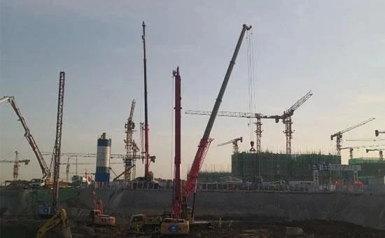 广州旋挖钻机培训SR185C10助力雄安新区建设插图